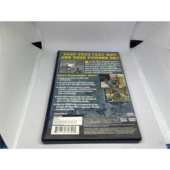 SOCOM US Navy Seals Sony PlayStation 2 PS2 - Picture 4 of 4